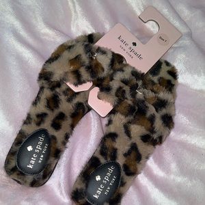 Kate Spade Sandy Faux Fur Slippers